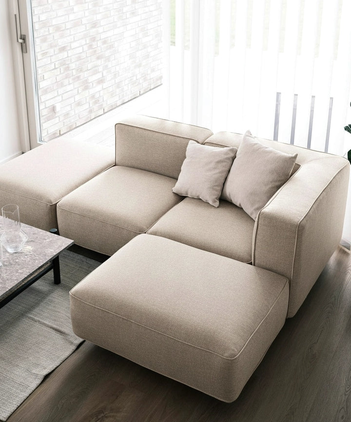 Utopia Sofa - 2,5 personers open end m. chaiselong 222cm