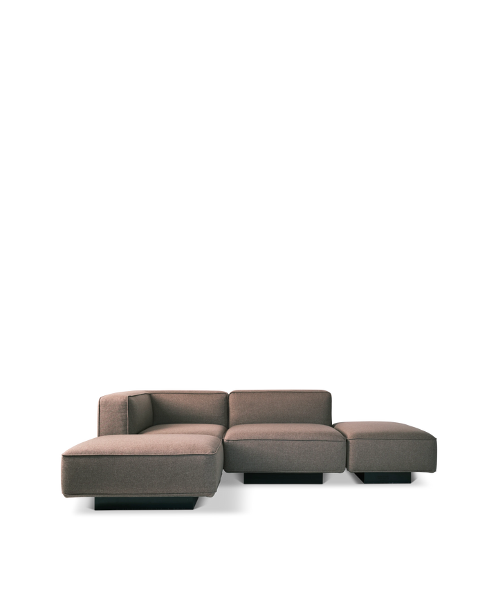 Utopia Sofa - 3 personers open end m. chaiselong 246cm