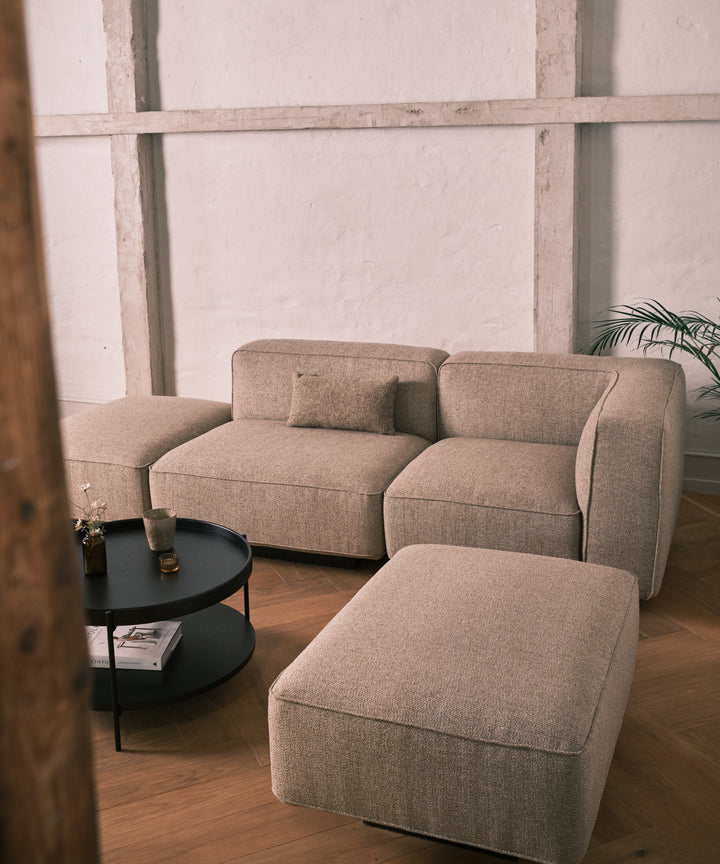 Utopia Sofa - 3 personers open end m. chaiselong 246cm