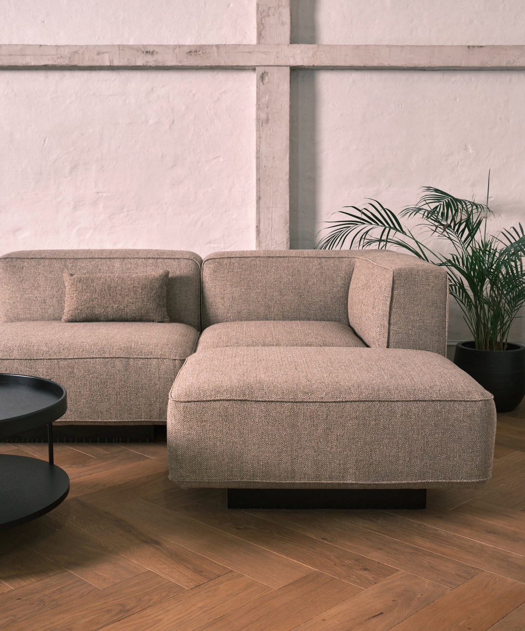 Utopia Sofa - 3 personers open end m. chaiselong 246cm