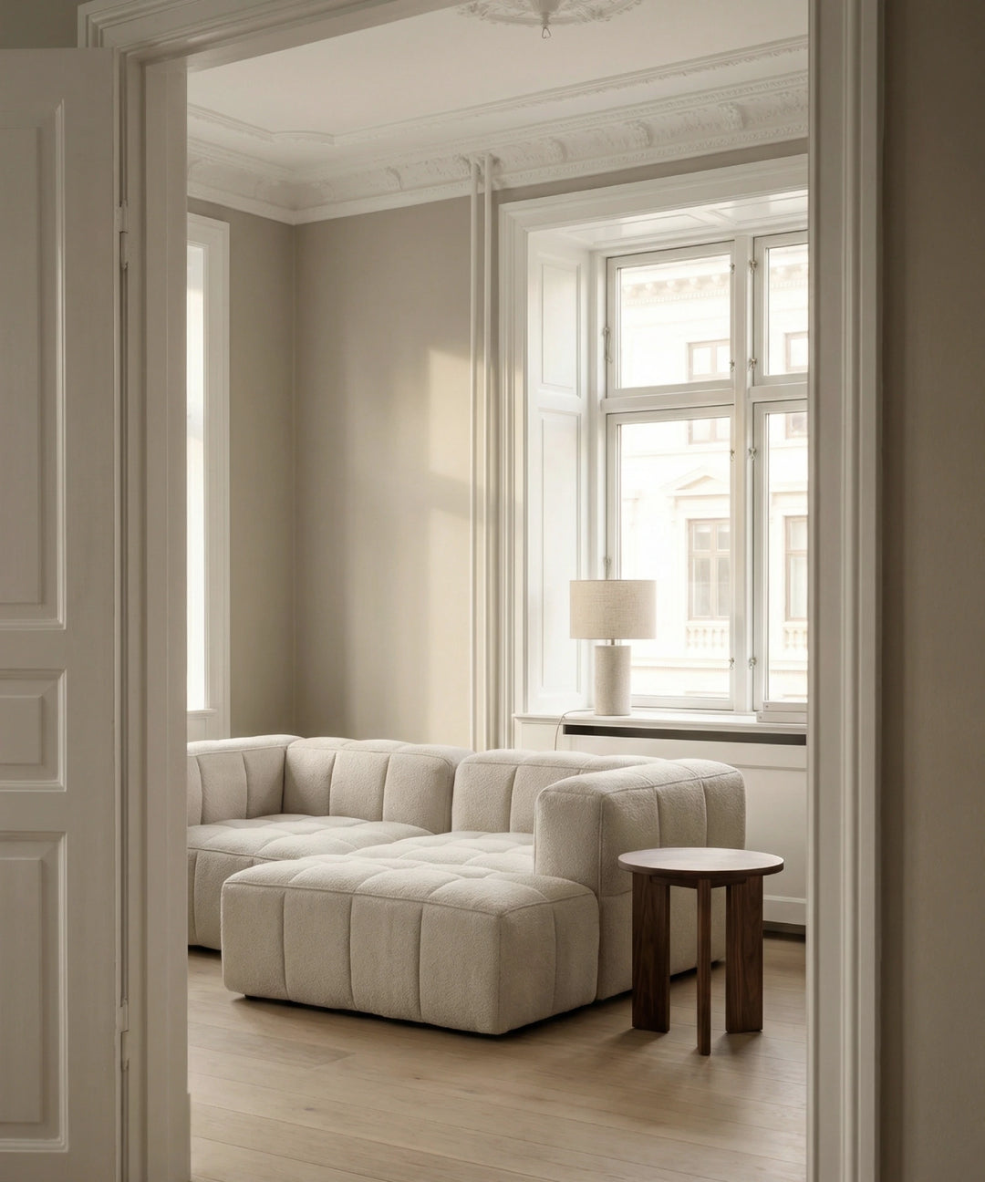 Vichy 2,5 personers chaiselong sofa, 210cm