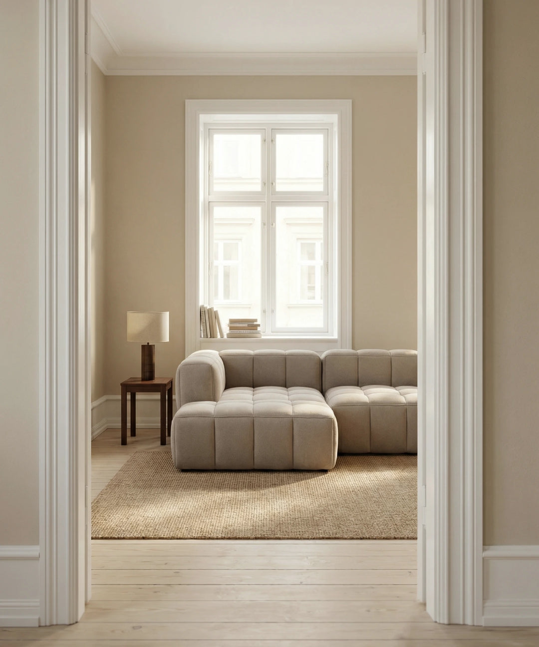 Vichy 4 personers chaiselong sofa, 290cm