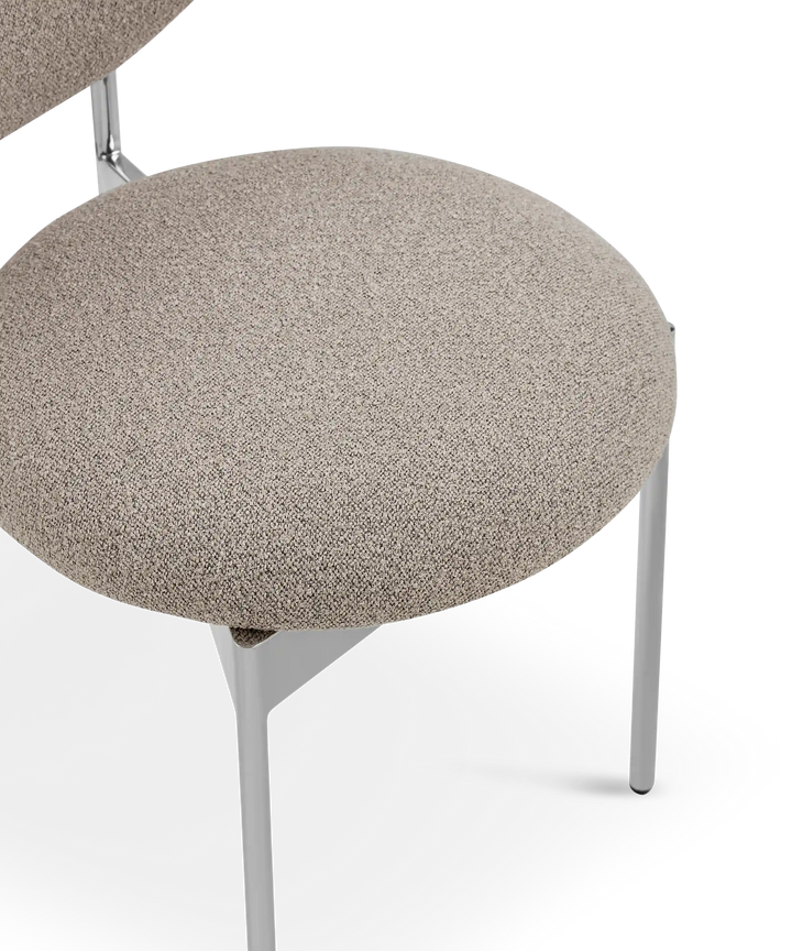 Polstret spisebordstol u. armlæn - Lunar