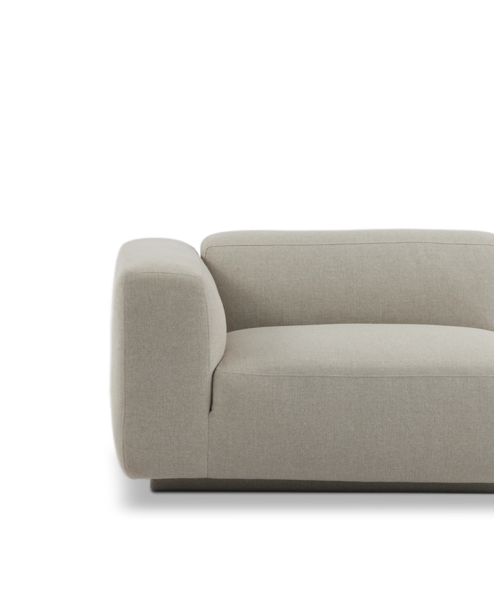 Beluga 3 personers sofa, 240cm