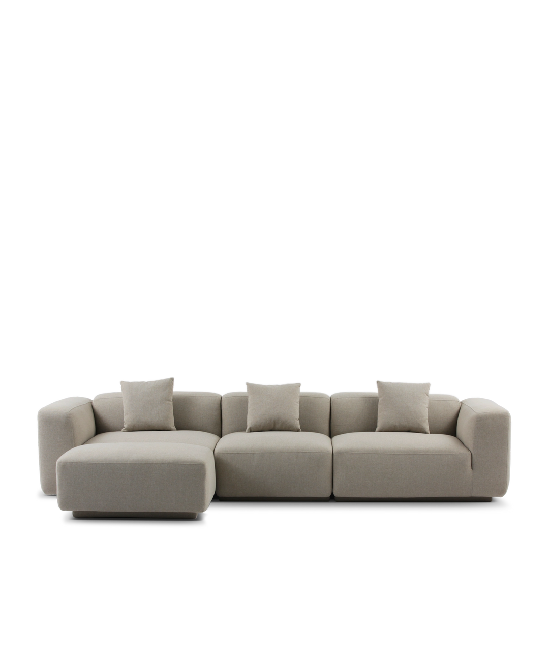 Beluga 4,5 personers chaiselong sofa, 318cm