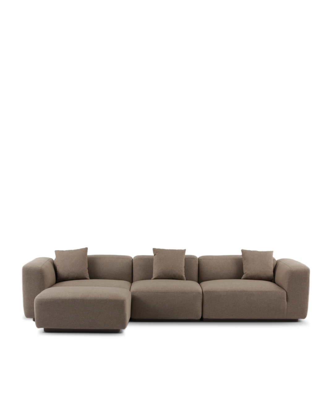 Beluga 4,5 personers chaiselong sofa, 318cm