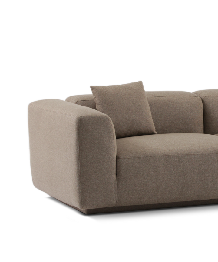 Beluga 3 personers sofa, 240cm