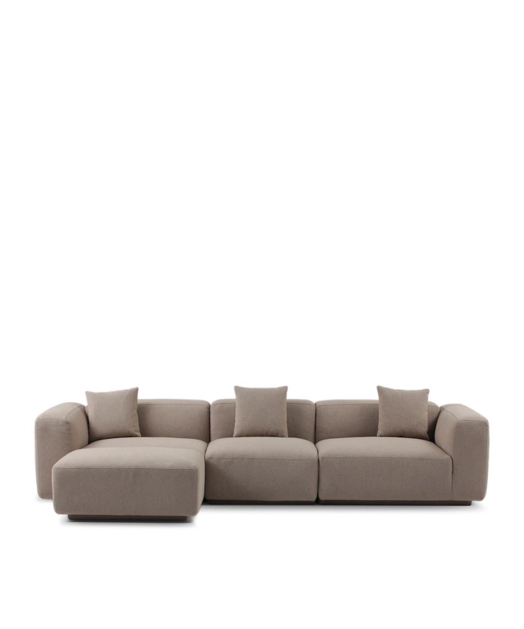 Beluga 4,5 personers chaiselong sofa, 318cm