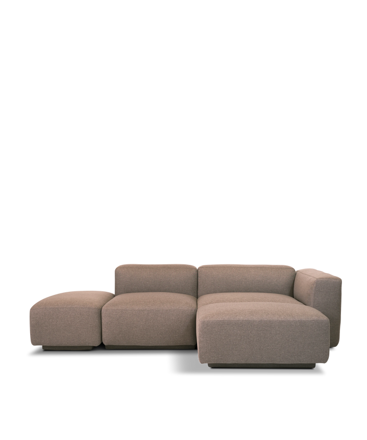 Beluga 3 personers open-end sofa m. chaiselong, 260cm