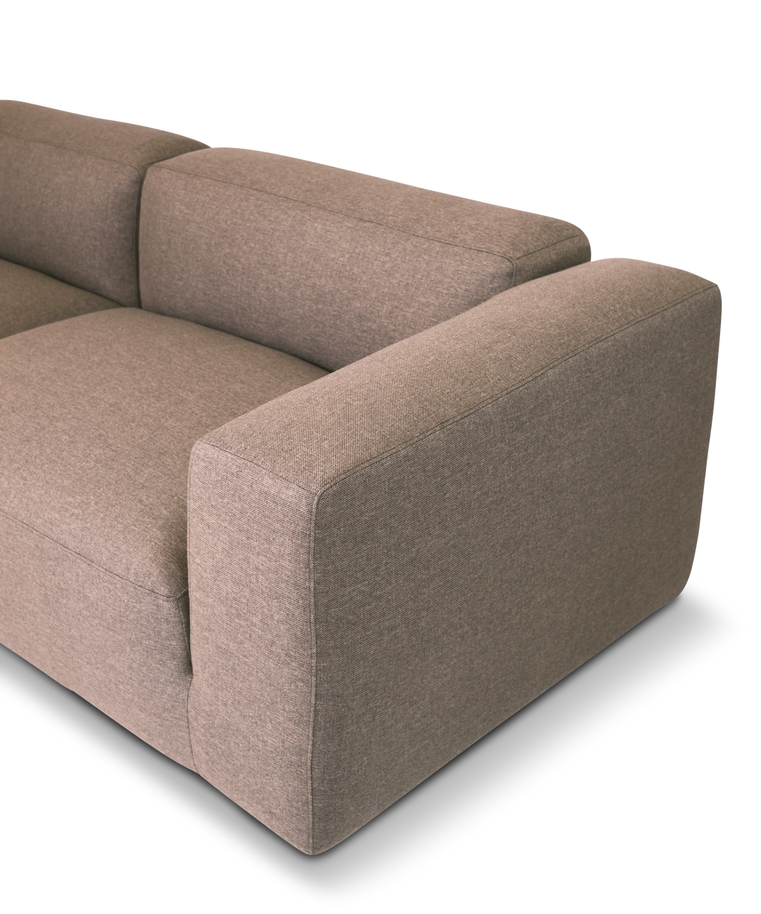 Beluga 3 personers chaiselong sofa, 240cm