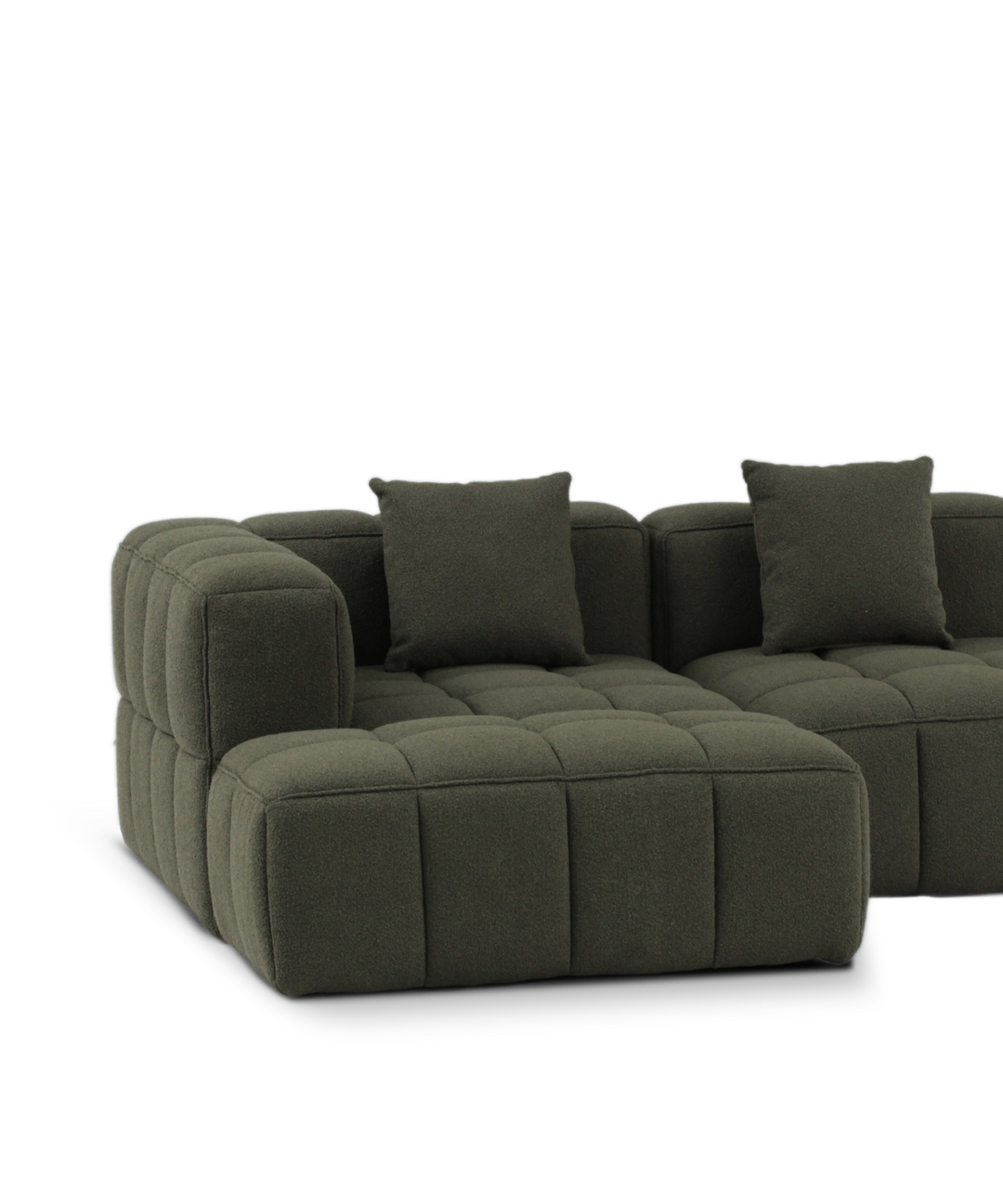 Vichy 3 personers open-end chaiselong sofa, 240cm