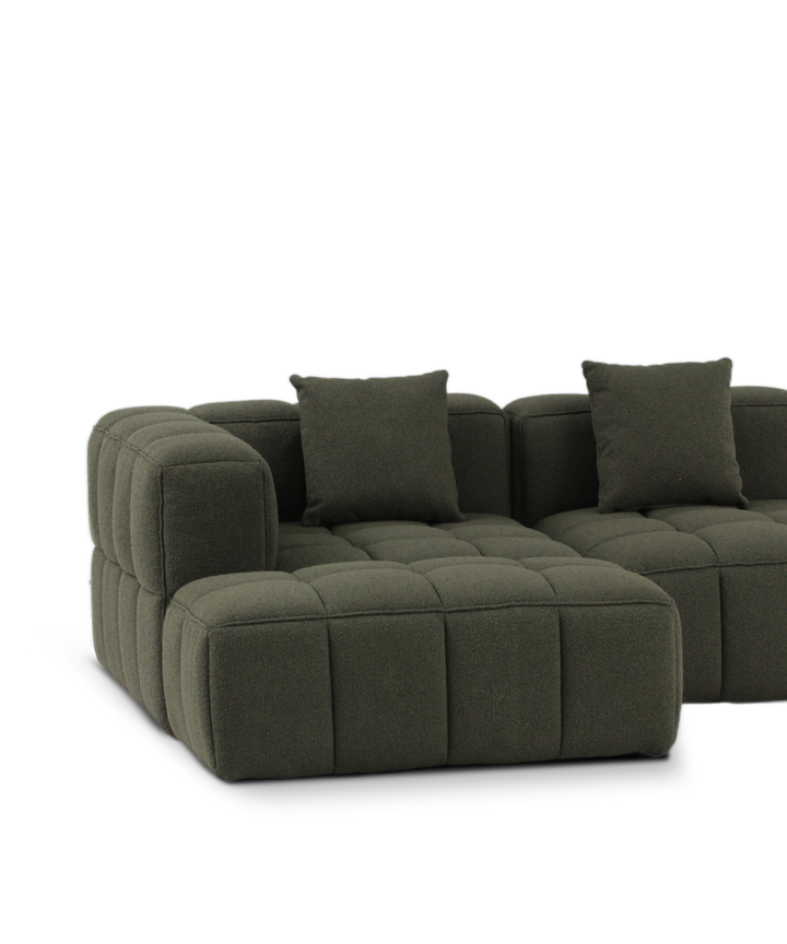 Vichy 3 personers open-end chaiselong sofa, 240cm