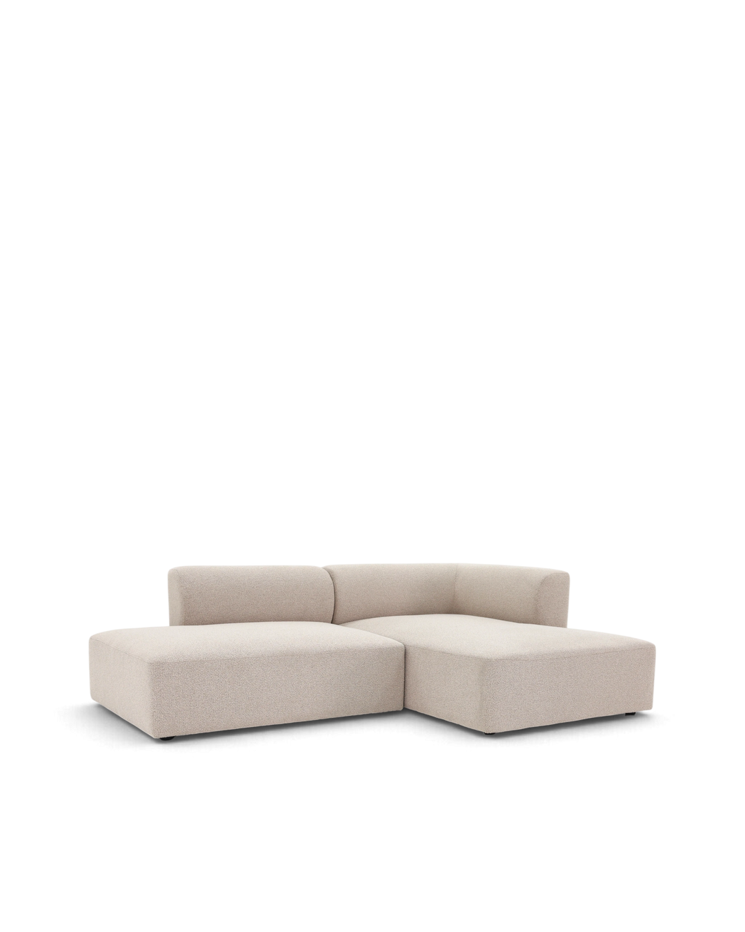 Paragraph XL chaiselong open-end sofa 240cm, Farve Loop 03 Greige #farve_loop-03-greige