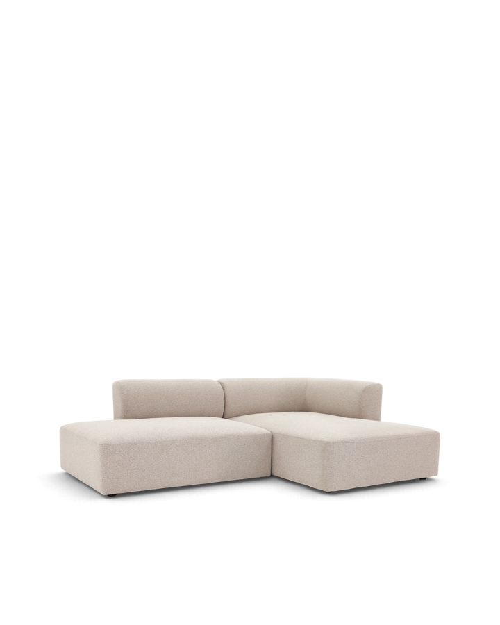 Paragraph XL chaiselong open-end sofa 240cm, Farve Loop 03 Greige #farve_loop-03-greige
