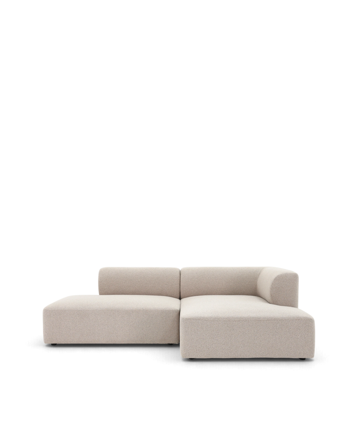 Paragraph XL chaiselong open-end sofa 240cm, Farve Loop 03 Greige #farve_loop-03-greige