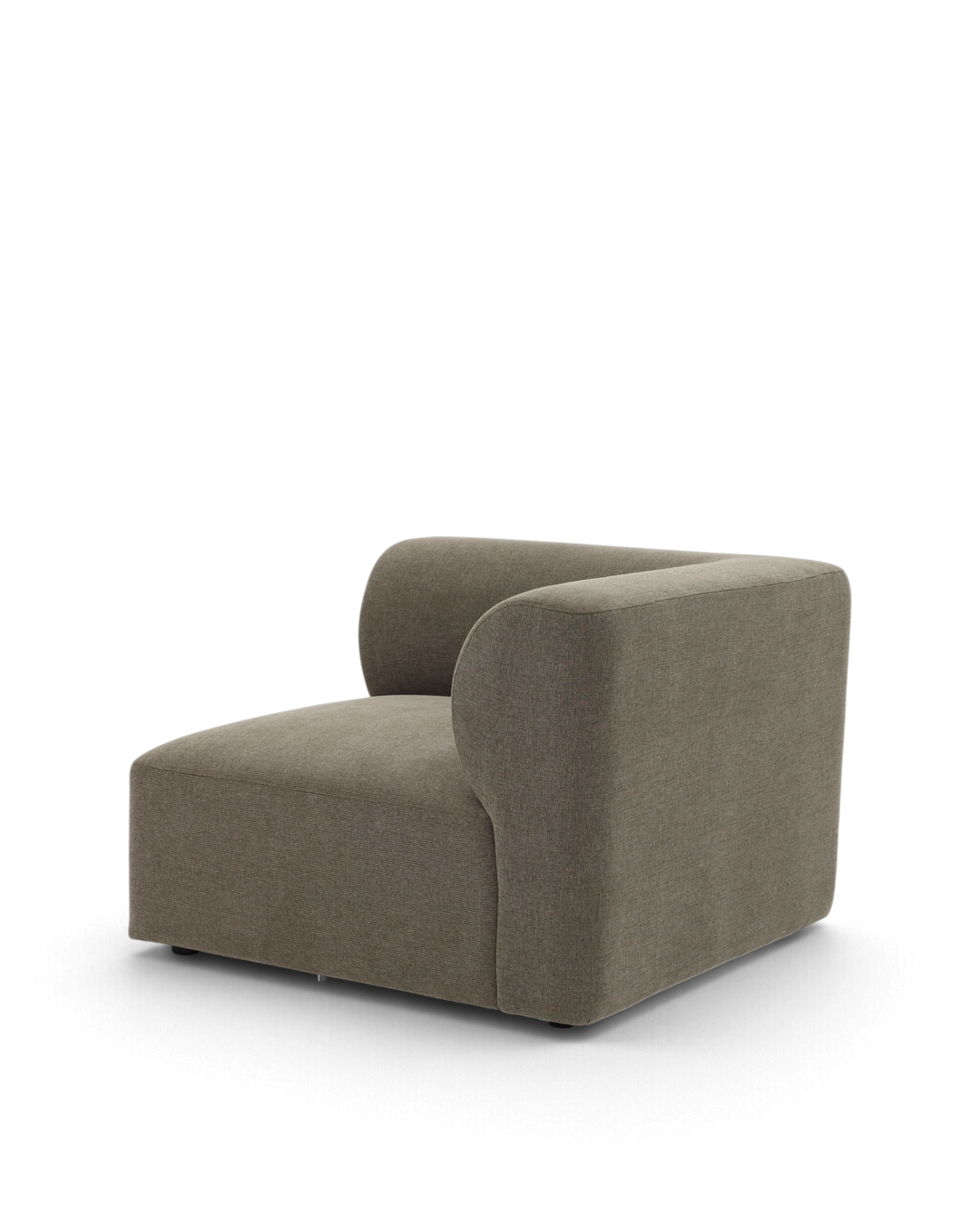 Paragraph hjørnemodul 99x99cm, Farve Cube 10 brown #farve_cube-10-brown