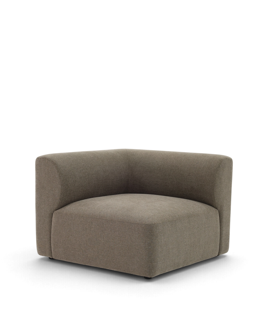 Paragraph hjørnemodul 99x99cm, Farve Cube 10 brown #farve_cube-10-brown
