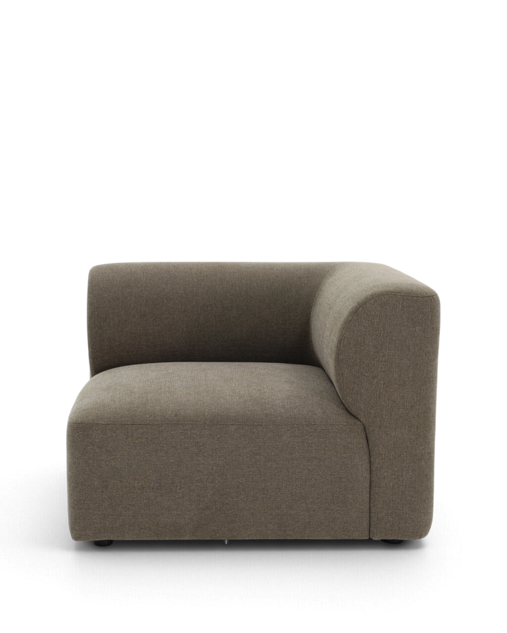 Paragraph hjørnemodul 99x99cm, Farve Cube 10 brown #farve_cube-10-brown