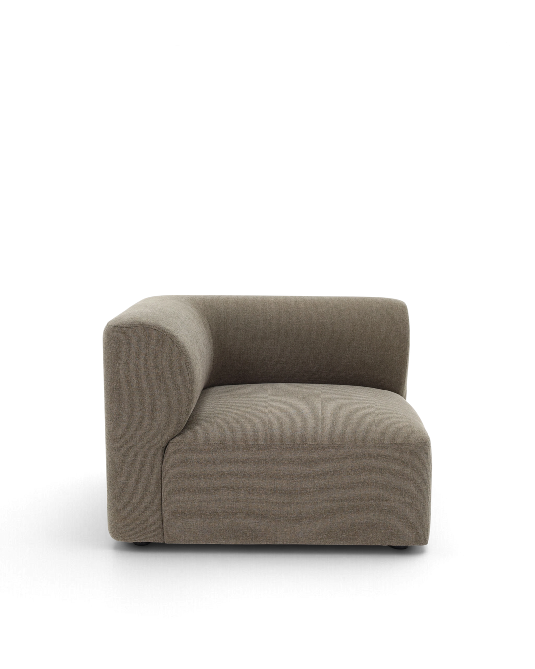 Paragraph hjørnemodul 99x99cm, Farve Cube 10 brown #farve_cube-10-brown