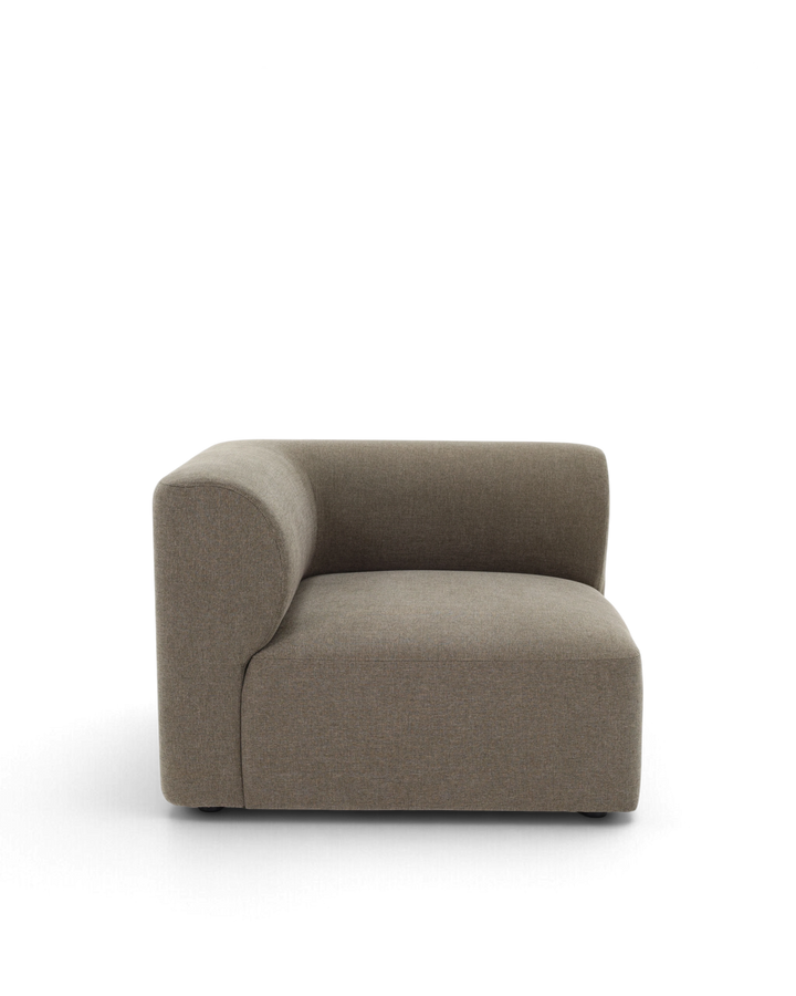 Paragraph hjørnemodul 99x99cm, Farve Cube 10 brown #farve_cube-10-brown