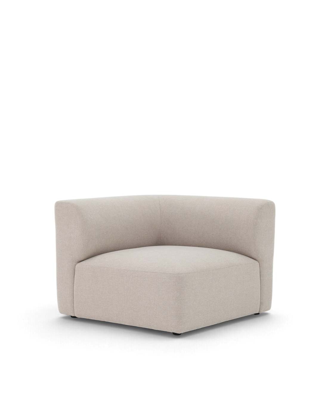 Paragraph XL hjørnemodul 99x99cm, Farve Cube 12 Light beige #farve_cube-12-light-beige