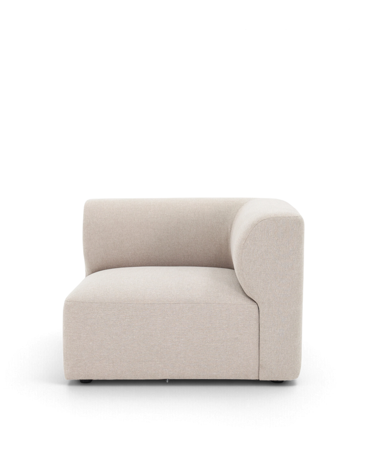 Paragraph hjørnemodul 99x99cm, Farve Cube 12 light beige #farve_cube-12-light-beige