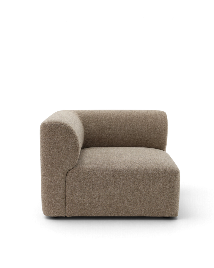 Paragraph XL hjørnemodul 99x99cm, Farve Indiana 18 darke beige #farve_indiana-18-dark-beige