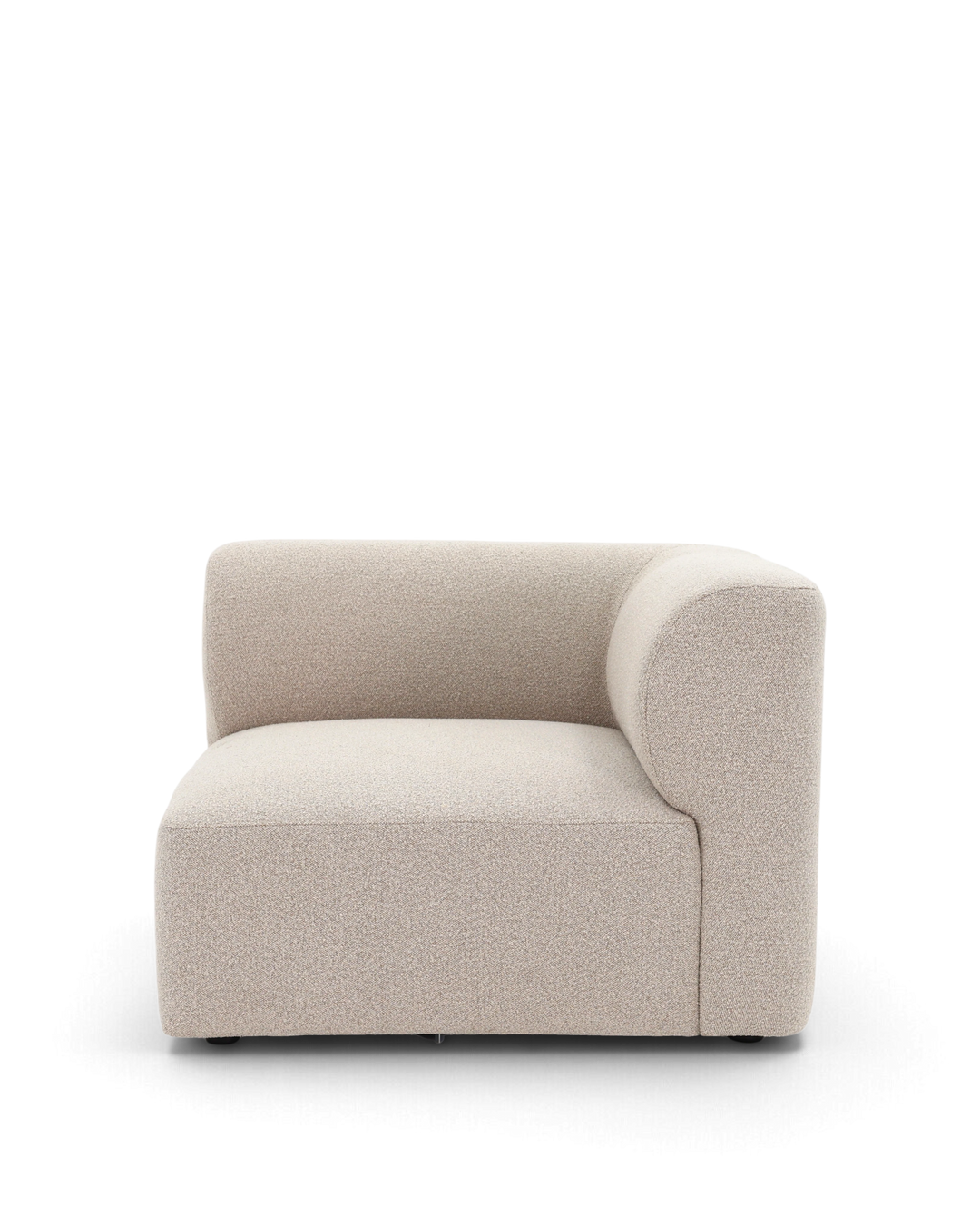 Paragraph hjørnemodul 99x99cm, Farve Loop 03 Greige #farve_loop-03-greige