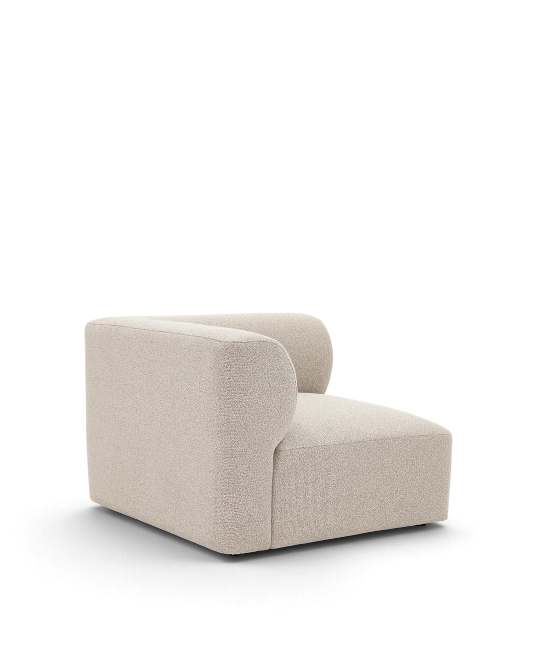 Paragraph hjørnemodul 99x99cm, Farve Loop 03 Greige #farve_loop-03-greige