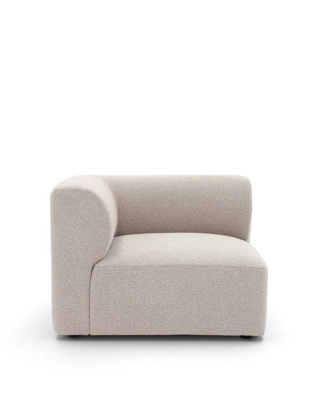 Paragraph hjørnemodul 99x99cm, Farve Loop 03 Greige #farve_loop-03-greige