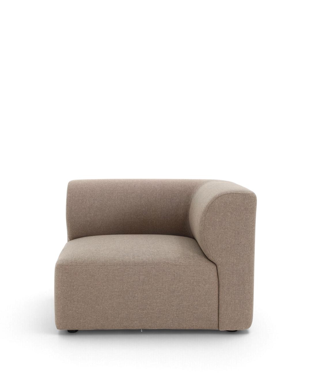 Paragraph XL hjørnemodul 99x99cm, Farve Nordic weave 23 Dark beige #farve_nordic-weave-23-dark-beige
