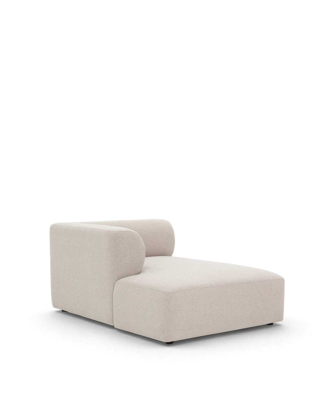 Paragraph XL chaiselongmodul 110x160cm, Farve Cube 12 light beige #farve_cube-12-light-beige-smudsafvisende