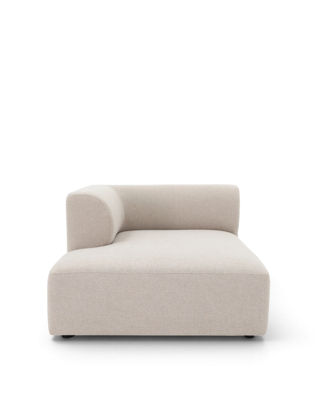 Paragraph XL chaiselongmodul 110x160cm, Farve Cube 12 light beige #farve_cube-12-light-beige-smudsafvisende
