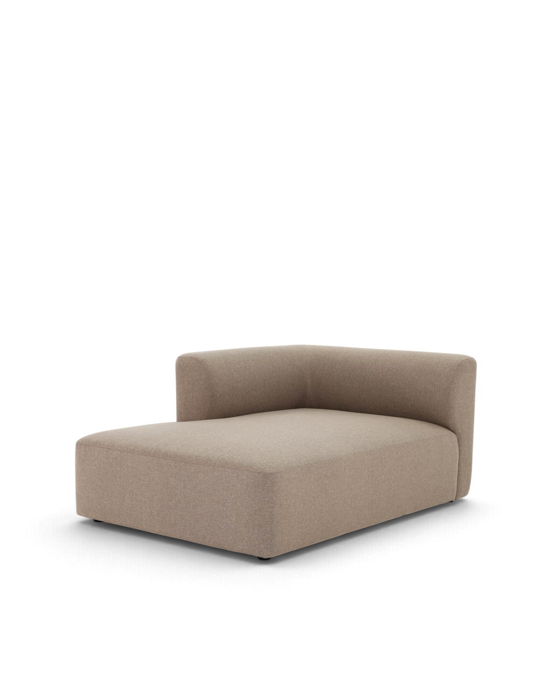 Paragraph XL chaiselongmodul 110x160cm, Farve Nordic weave 23 Dark beige #farve_nordic-weave-23-dark-beige