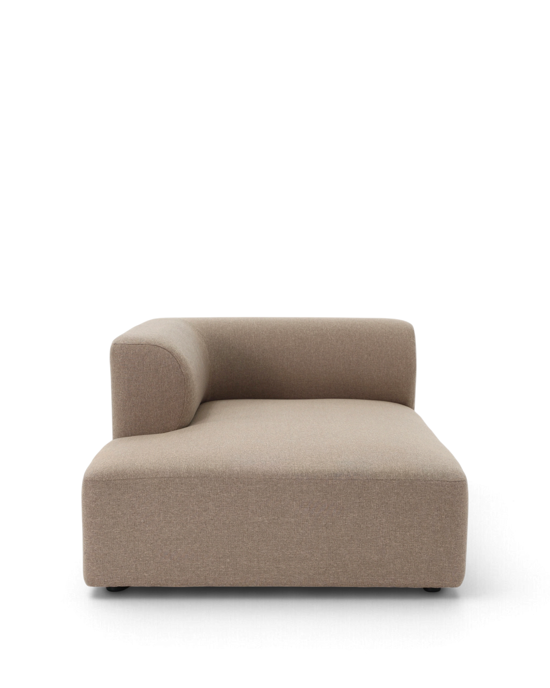 Paragraph XL chaiselongmodul 110x160cm, Farve Nordic weave 23 Dark beige #farve_nordic-weave-23-dark-beige
