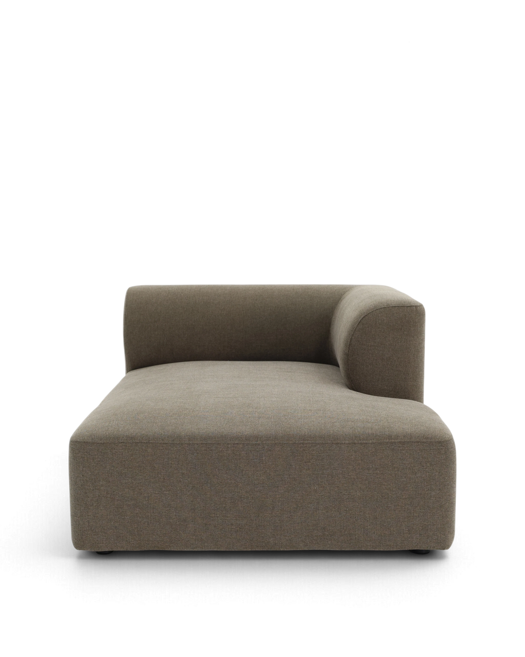Paragraph XL chaiselongmodul 110x160cm, Farve Cube 10 brown #farve_cube-10-brown-smudsafvisende