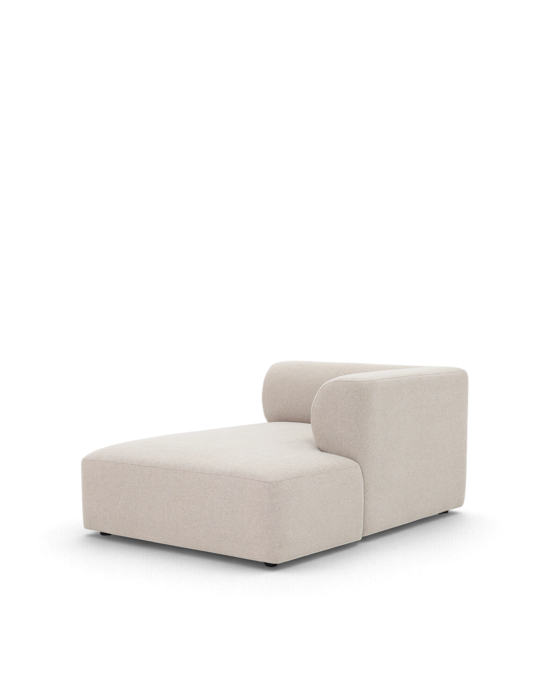 Paragraph XL chaiselongmodul 110x160cm, Farve Cube 12 light beige #farve_cube-12-light-beige-smudsafvisende