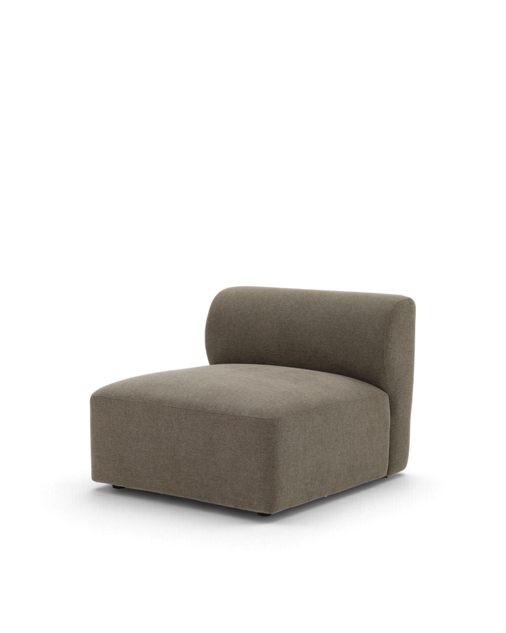 Paragraph XL midtermodul 70x99cm, Farve Cube 10 brown #farve_cube-10-brown-smudsafvisende