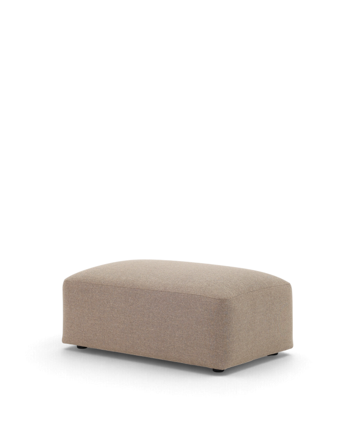 Paragraph XL puf 99x62cm, Farve Nordic weave 23 Dark beige #farve_nordic-weave-23-dark-beige