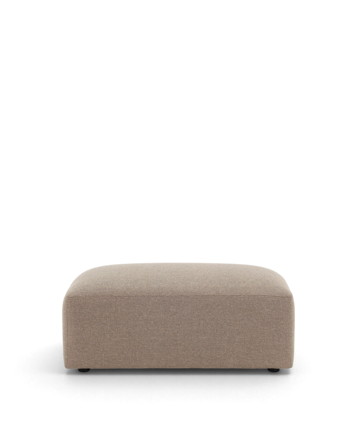 Paragraph XL puf 99x62cm, Farve Nordic weave 23 Dark beige #farve_nordic-weave-23-dark-beige