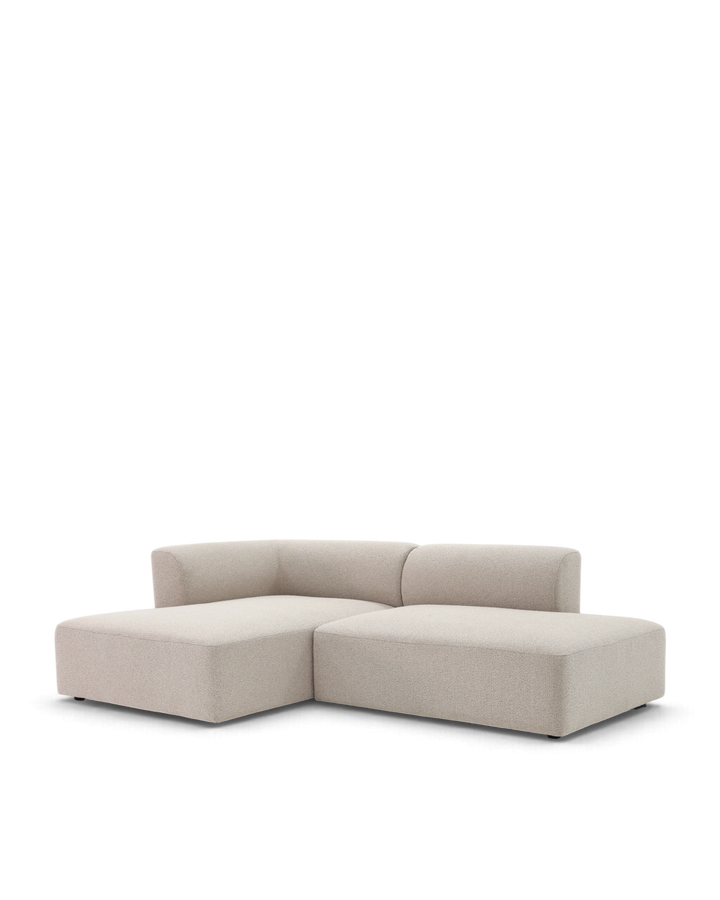 Paragraph XL chaiselong open-end sofa 240cm, Farve Loop 03 Greige #farve_loop-03-greige