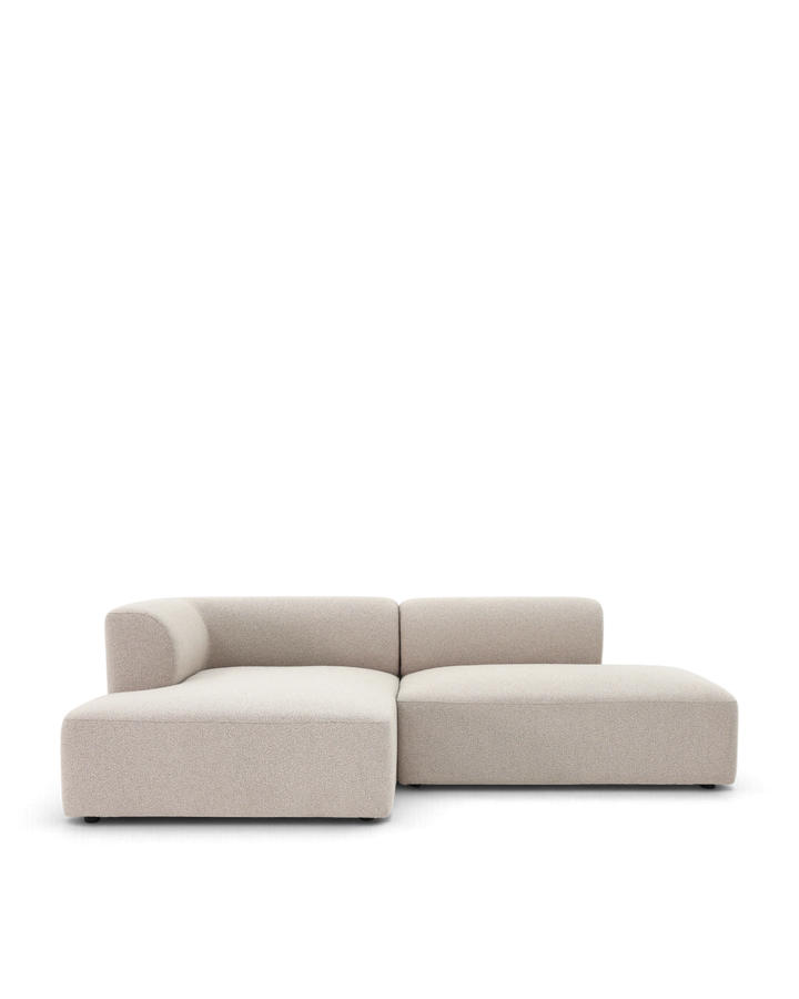 Paragraph XL chaiselong open-end sofa 240cm, Farve Loop 03 Greige #farve_loop-03-greige