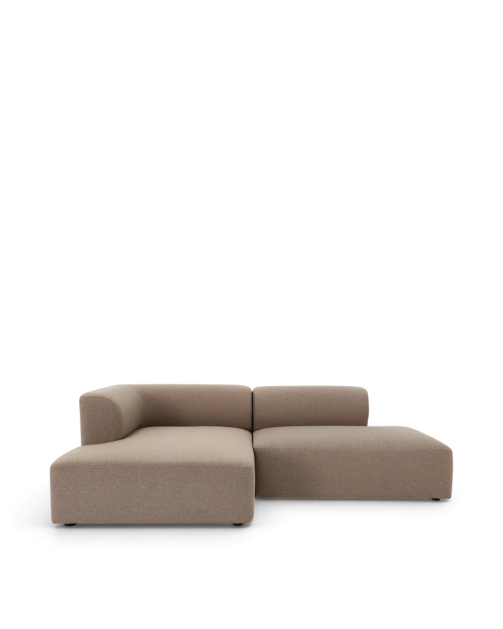 Paragraph XL chaiselong open-end sofa 240cm, Farve nordic weave 23 dark beige #farve_nordic-weave-23-dark-beige
