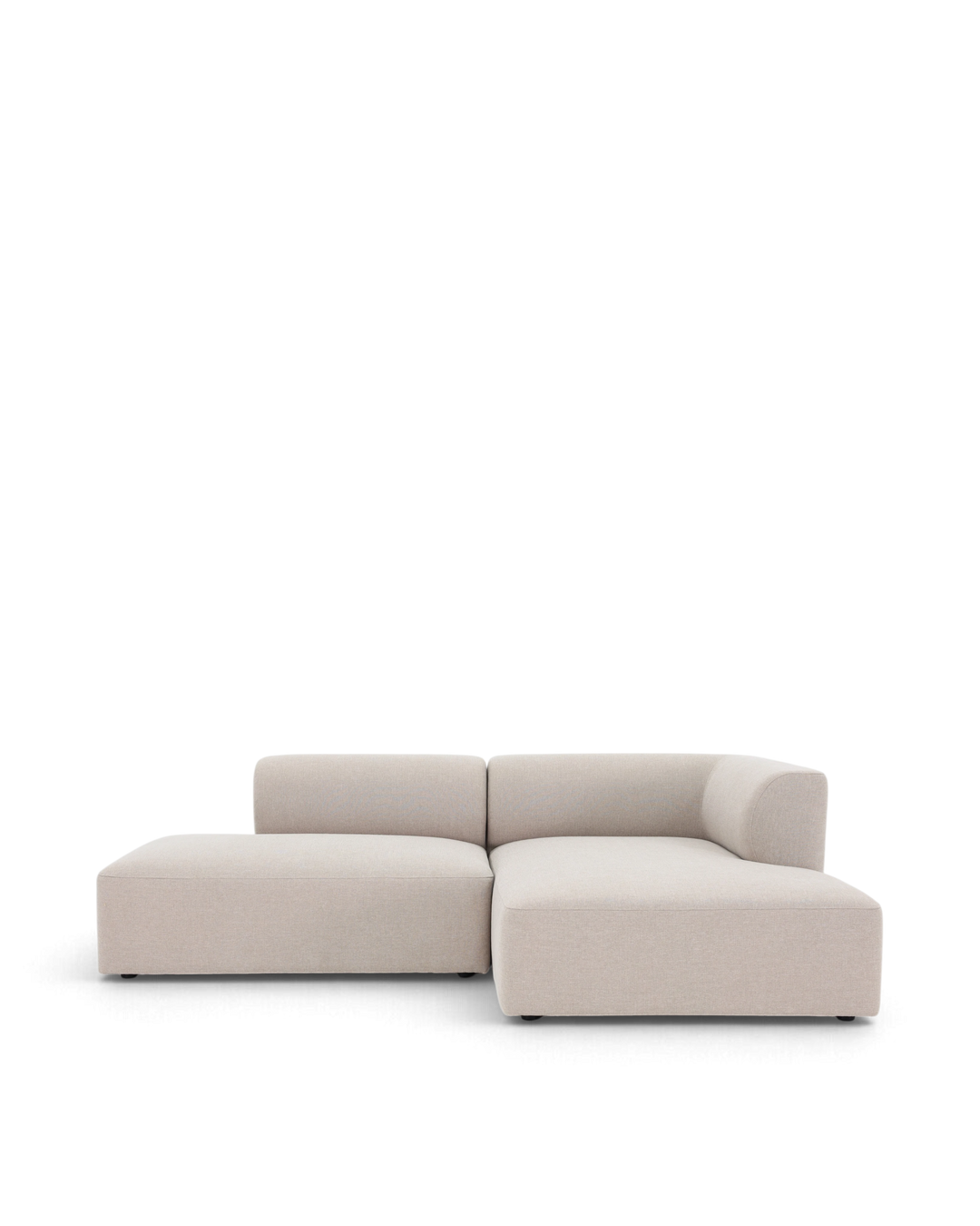 Paragraph XL chaiselong open-end sofa 240cm,  Farve Cubee 12 Light beige #farve_cube-12-light-beige-smudsafvisende