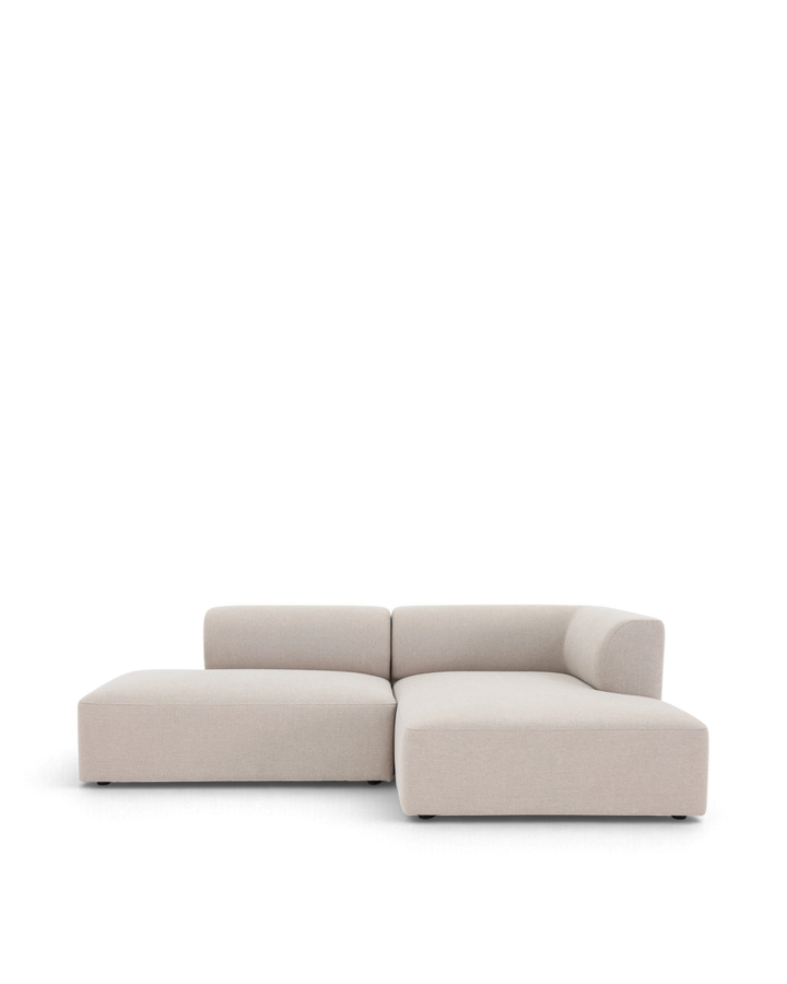 Paragraph XL chaiselong open-end sofa 240cm,  Farve Cubee 12 Light beige #farve_cube-12-light-beige-smudsafvisende