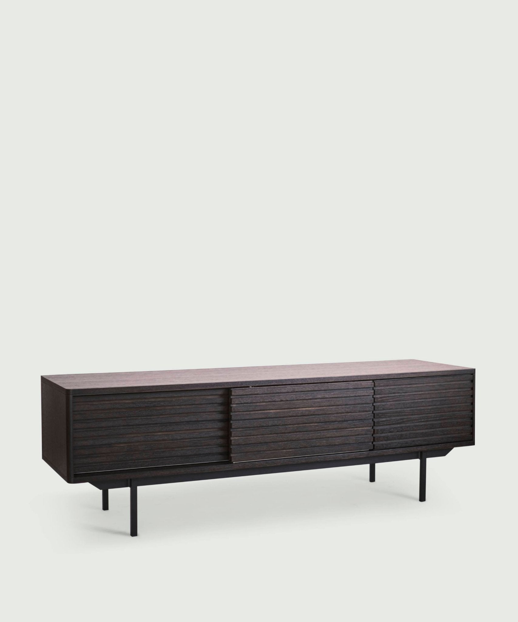 TV table in dark brown oak - Sense