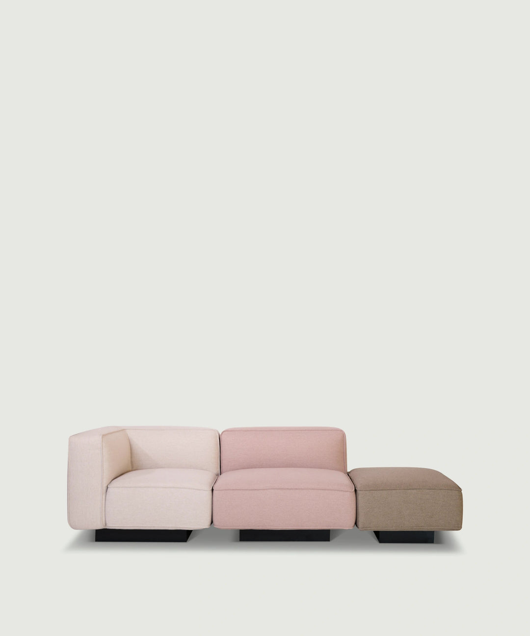 3 farvet is tricolour sofa